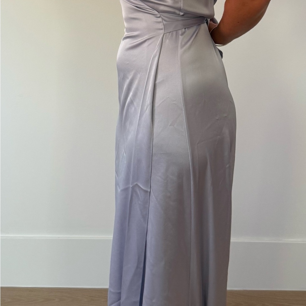 Diane Von Furstenberg Lavender Wedding Dress